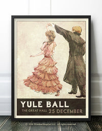 Yule Ball Poster (Pink Dress)