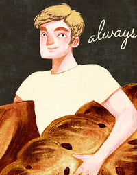 Mellark Bakery Vintage Poster